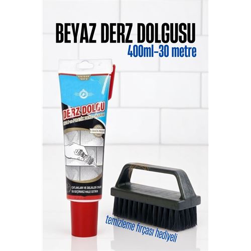 Modacar Beyaz Derz Dolgu Macunu Fayans Derz Dolgu Macunu 30 Metre 