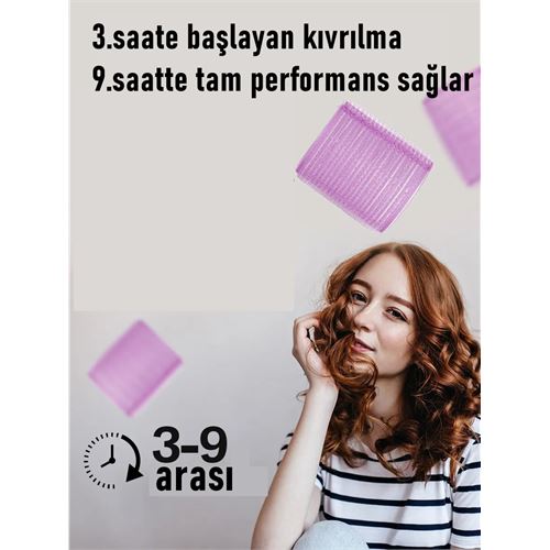 Modacar Saç Bigudisi 3 Cm Bigudi Saç Şekillendirici 4 ADET 