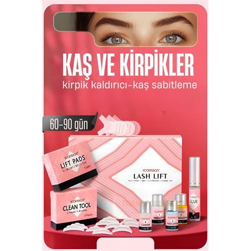 ModaCar Lifting Seti - Kirpik Perması Kirpik Kaldırma Seti - Kaş Sabitleyici Multi Kullanım 