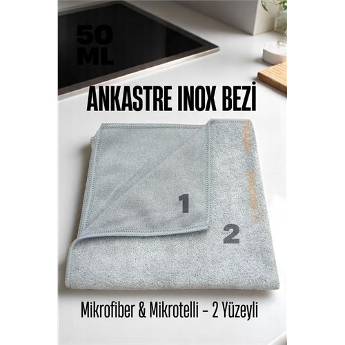 ModaCar Çift Yüzeyli Ankastre Bezi - Oack Fırın Barbekü Mikrodalga Temizlik Bezi  