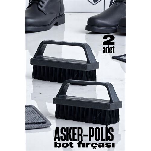 ModaCar Sert Kıllı Asker-Polis Bot Fırçası - Leke Çıkarıcı Elbise Fırçası 2 ADET 